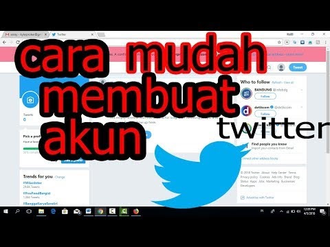 hot cara mudah buat akun twitter, paling populer!