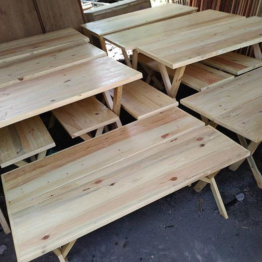 Harga Meja Kursi Cafe Kayu Palet