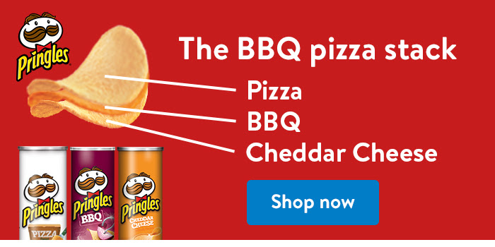 Try the BBQ Pizza stack - Shop for Pringles