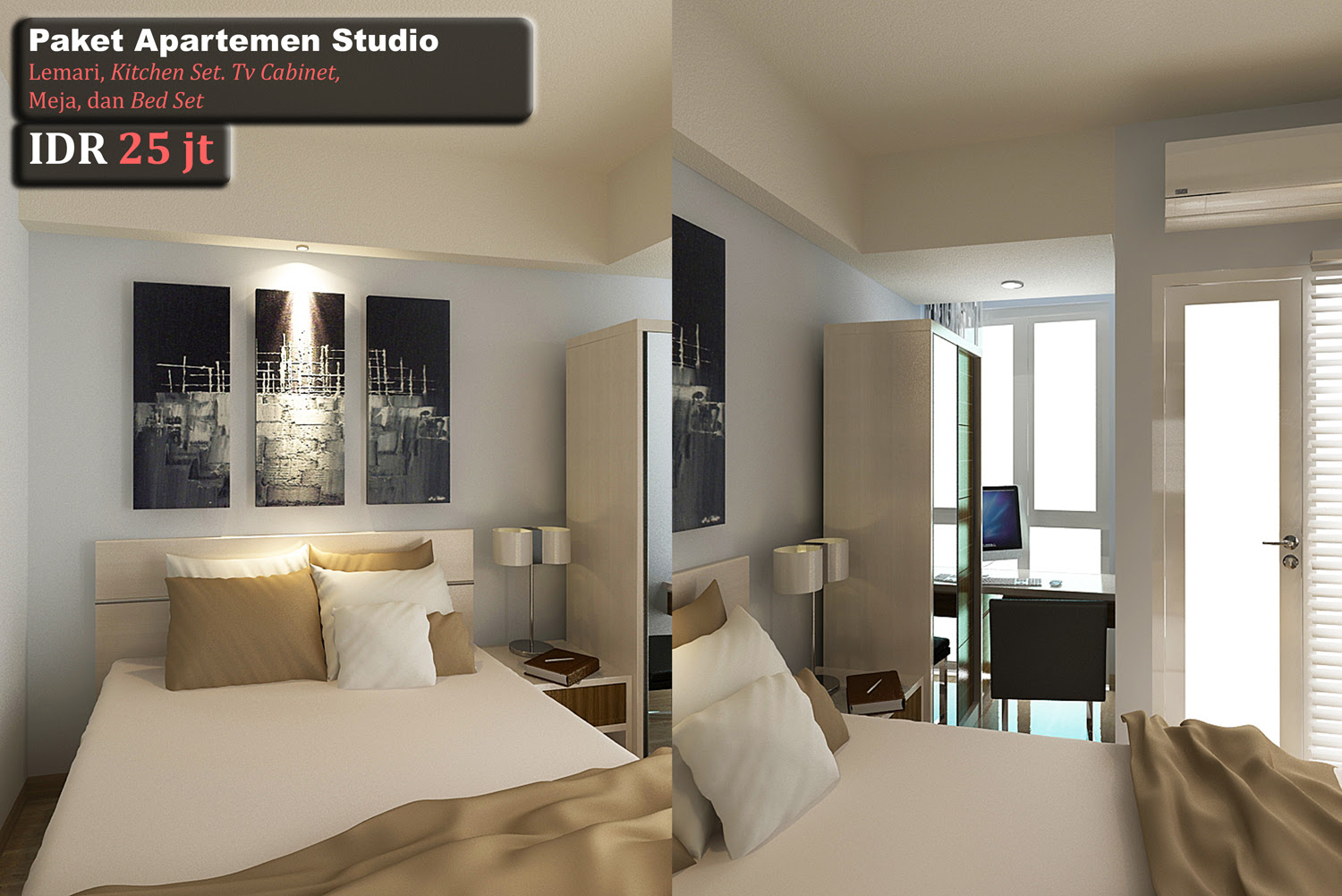gambar interior design apartemen minimalis interior rumah