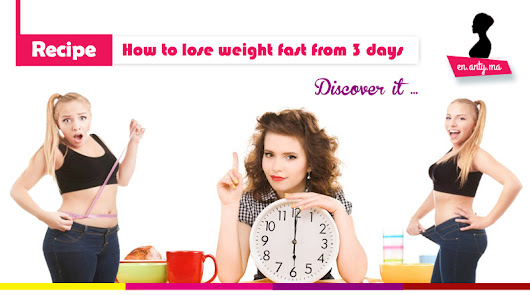 how to lose weight fast in 3 days