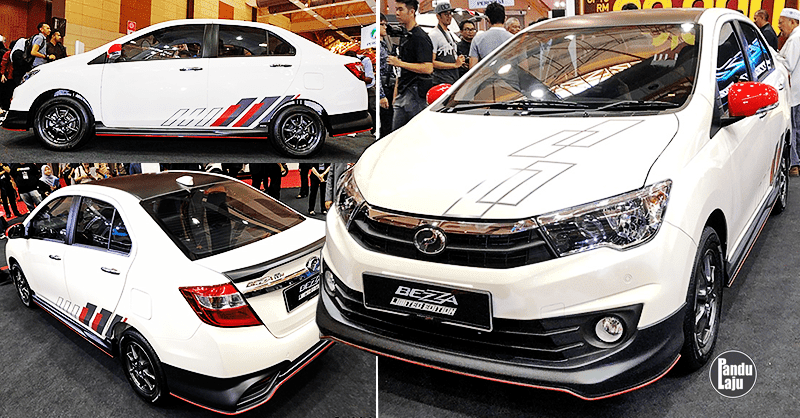 Perodua Bezza Warna Putih - Balsem b