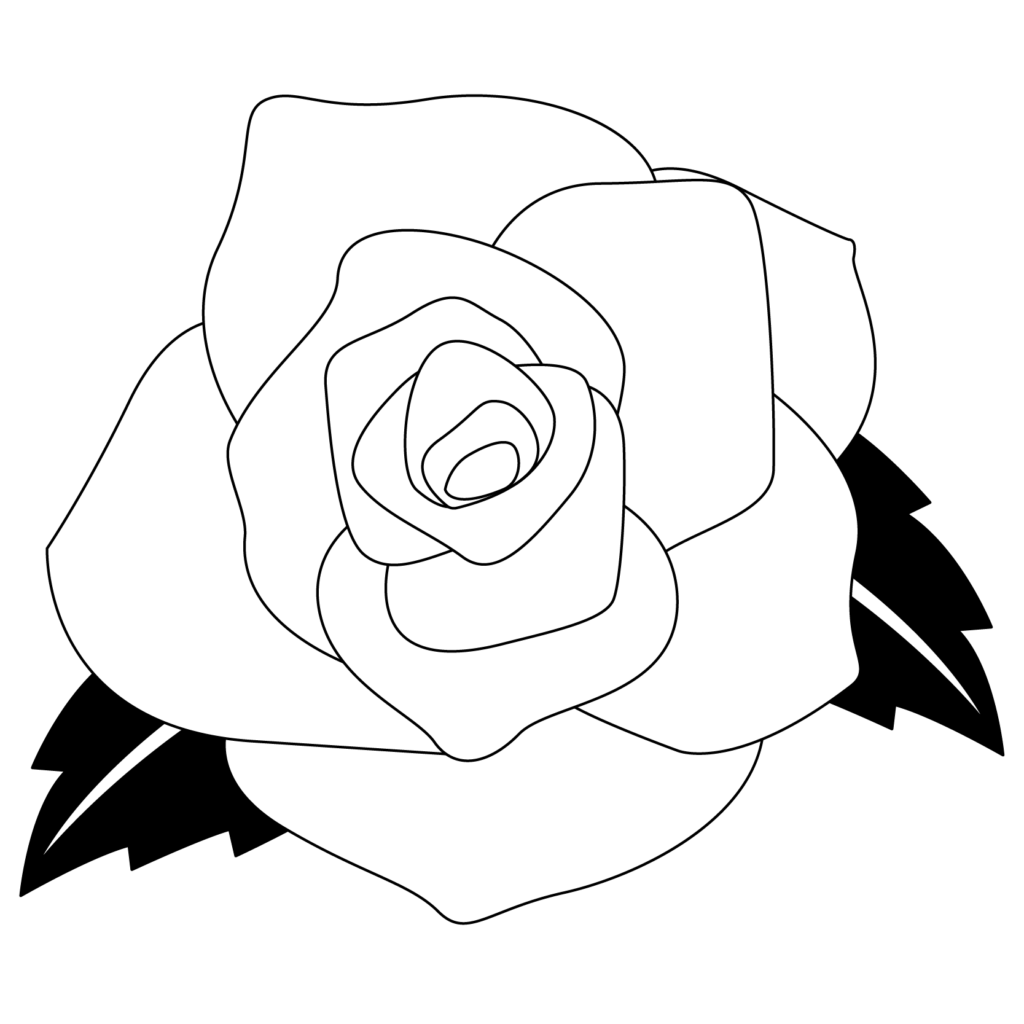 最も気に入った バラの花びら イラスト かわいい無料イラスト素材