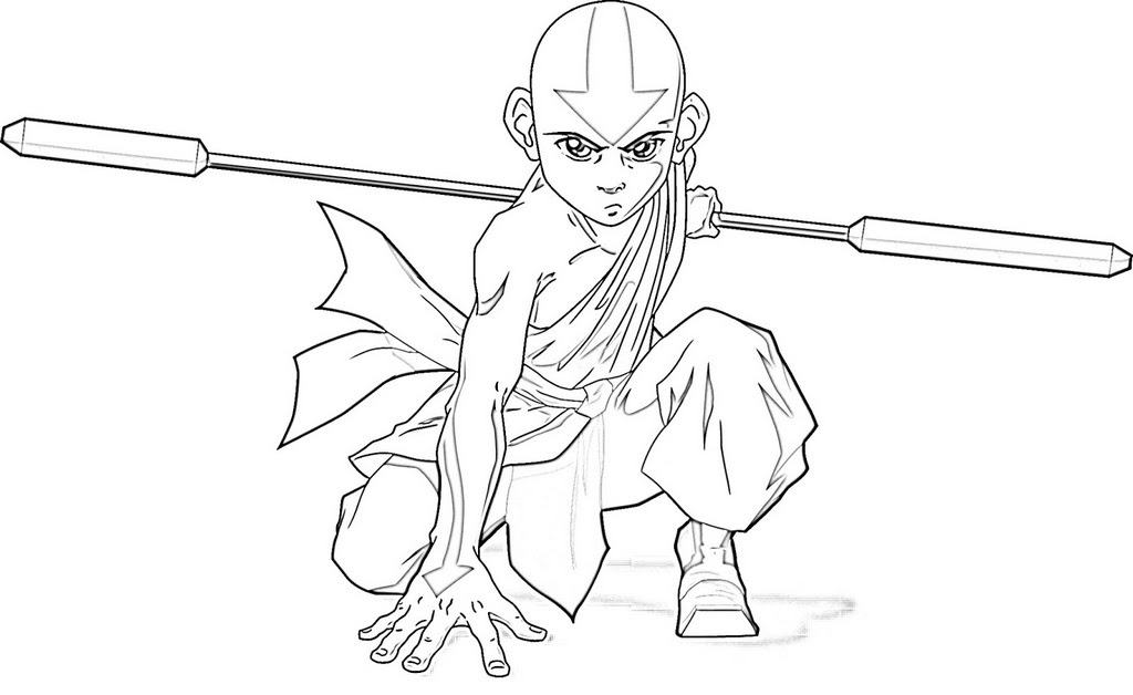 Sokka Avatar The Last Airbender Coloring Pages - Coloring and Drawing