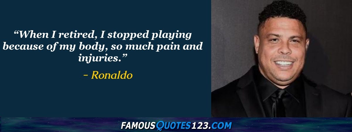 Quotations by cristiano ronaldo, portuguese footballer, born february 5, 1985. Ronaldo Quotes Famous Quotations By Ronaldo Sayings By Ronaldo