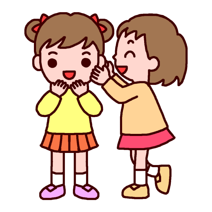 かわいい動物画像 元のイラスト 友達 話す