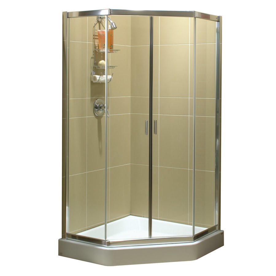 Base corner in white with 12 reviews. Lowes Shower Stalls Freedom Enclosure White Outdoor Shower At Lowes Com Shop Shower Stalls Kits Top Brands At Lowe S Canada Online Store Galaxy Emperador