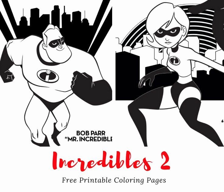 Mr Incredible Colouring Pages - thiva-hellas