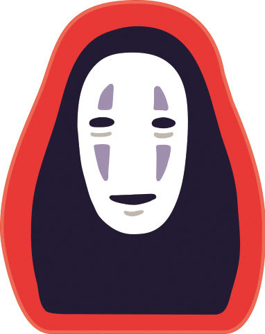 画像をダウンロード カオナシ ジブリ イラスト 簡単