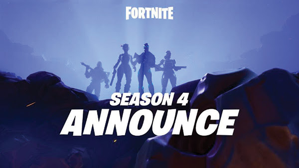 FORTNITE SEASON 4 ANNOUNCE