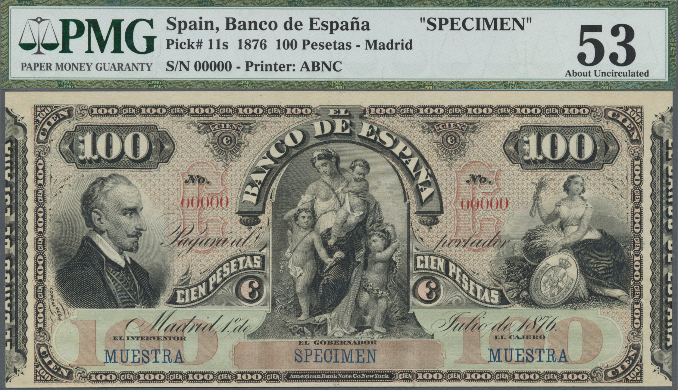 Spain there are 3 products. Coin Auction Spain Spanien Banknoten Bank Notes Auction 42 Day 1 Lot 1585