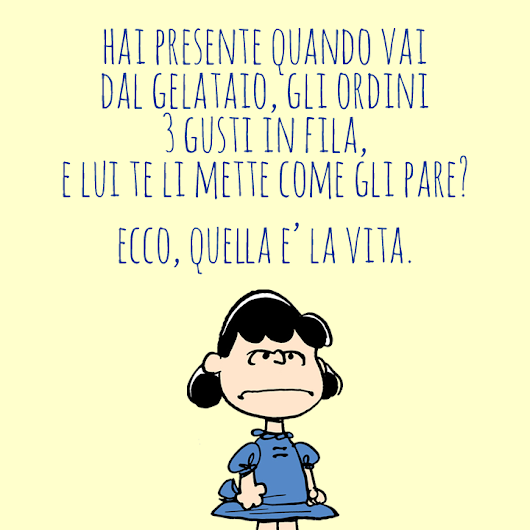 Hai presente quando vai dal gelataio, ordini 3 gusti in fila, e lui te li mette come gli pare?