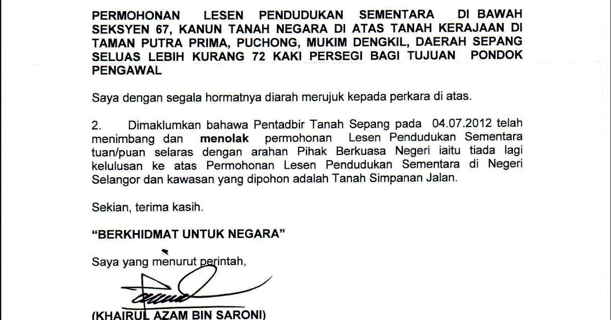 Contoh Surat Rasmi Kunjungan Hormat - Contoh Muse