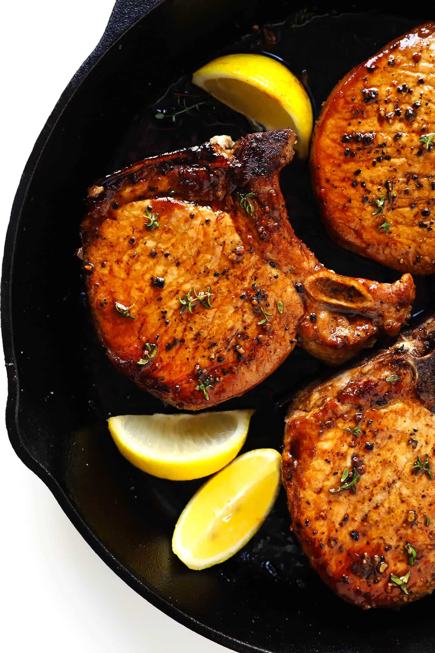 Our recipe was made with 3/4 thick center cut pork loin chops at about. The Best Baked Pork Chops Recipe Juicy Flavorful And So Easy