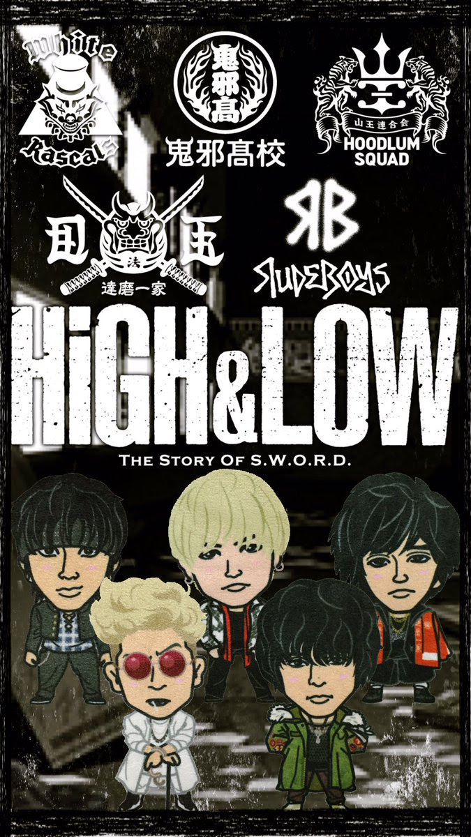 現代の髪型 ぜいたく待ち受け Highlow 画像