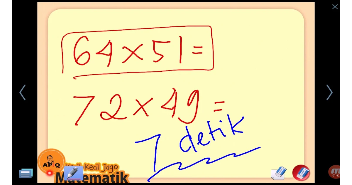 Rumus Matematika Pembagian Dan Perkalian - Matematika Dasar