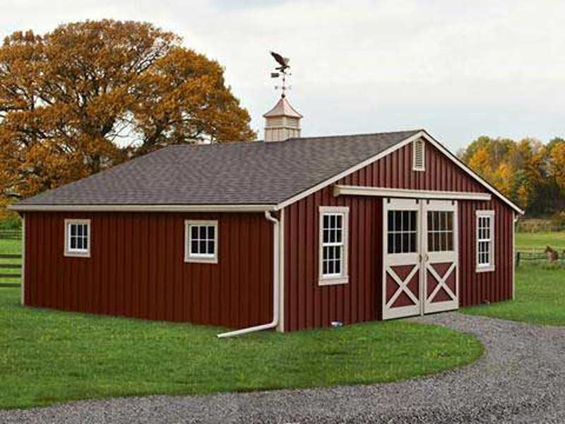 Neak: Monitor pole barn kit