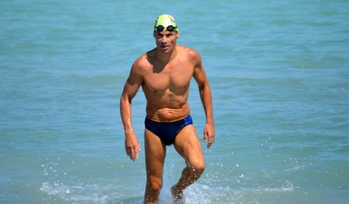 At the 2012 summer olympics, he competed in the men's 1500 metre freestyle, finishing in 12th place overall in the heats. Balaton Vehir Hu Gyurta Gergely Es Bernek Peter Olimpikonaink Is Atusztak A Balatonfured Es Tihany Kozti Obolt