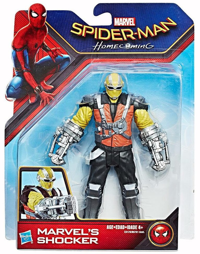 He soon returns home to live with his aunt may. Hasbro Spider Man Homecoming Shocker Figure Revealed Marvel Toy News