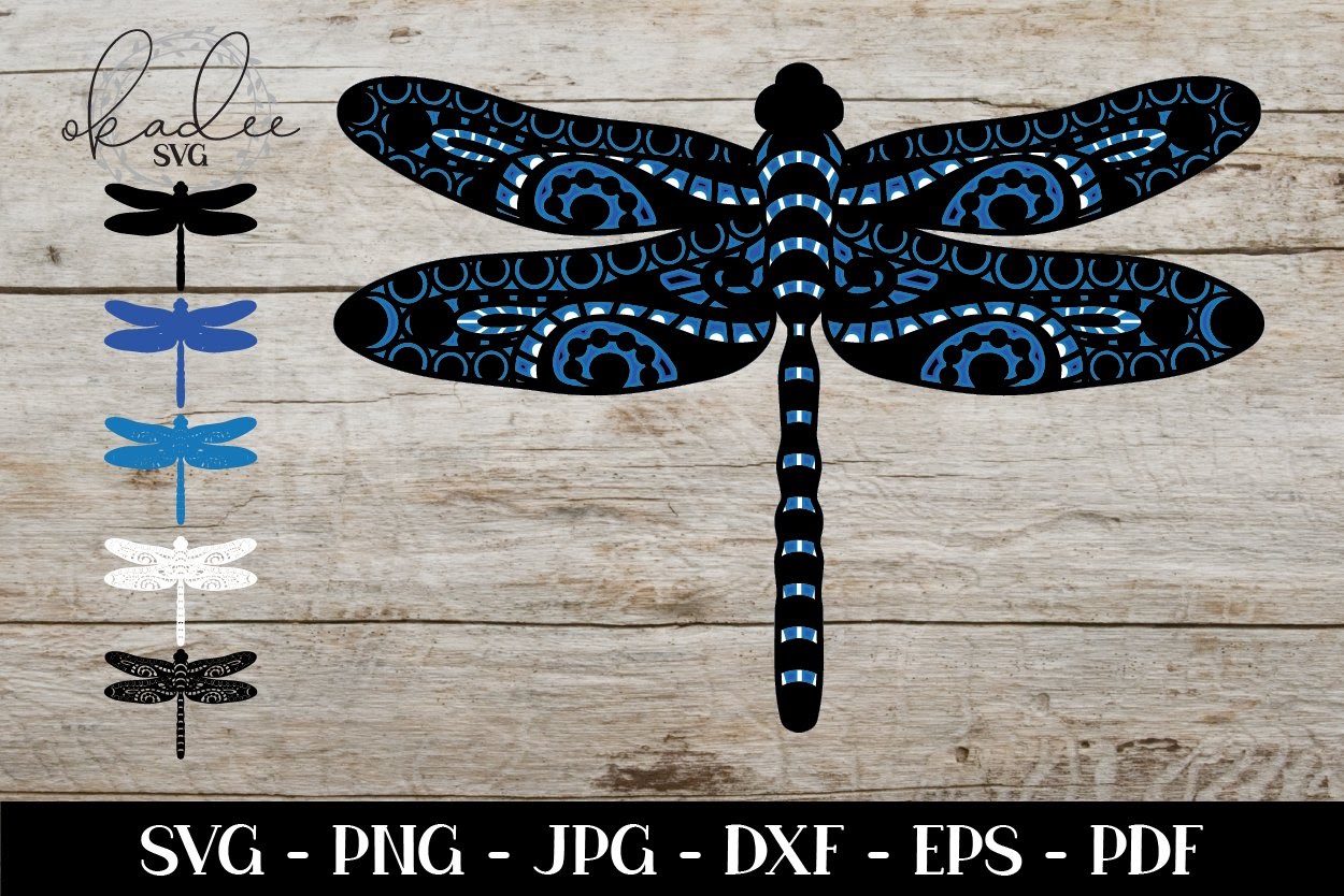 Download View Free Dragonfly Mandala Svg Gif