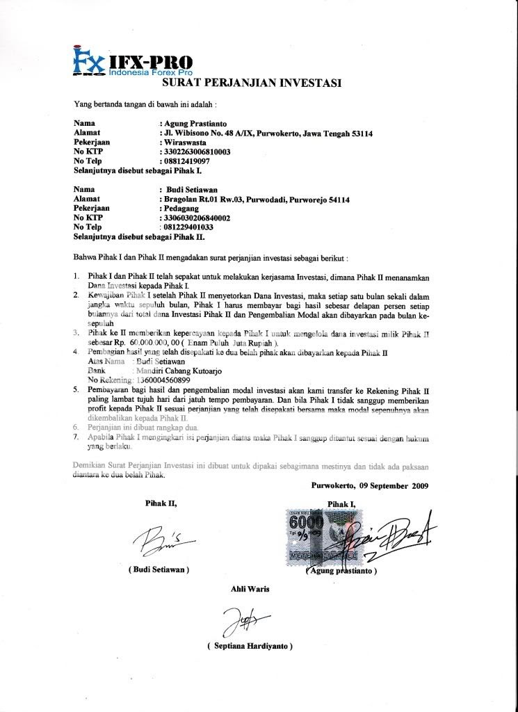 Contoh Surat Berita Acara Ganti Rugi Barang - Contoh U
