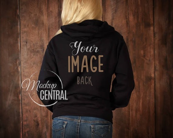 Download Blank Womens Black Hoodie Shirt Apparel Mockup Fashion Styled - Mockup PSD for Free Blank Womens ...