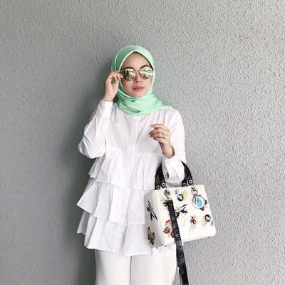 Warna Jilbab Yang Cocok Untuk Baju Hijau Mint Pintar 