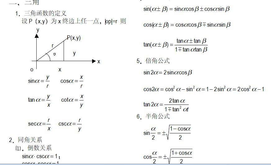 無料印刷可能中学数学公式pdf 最高のぬりえ