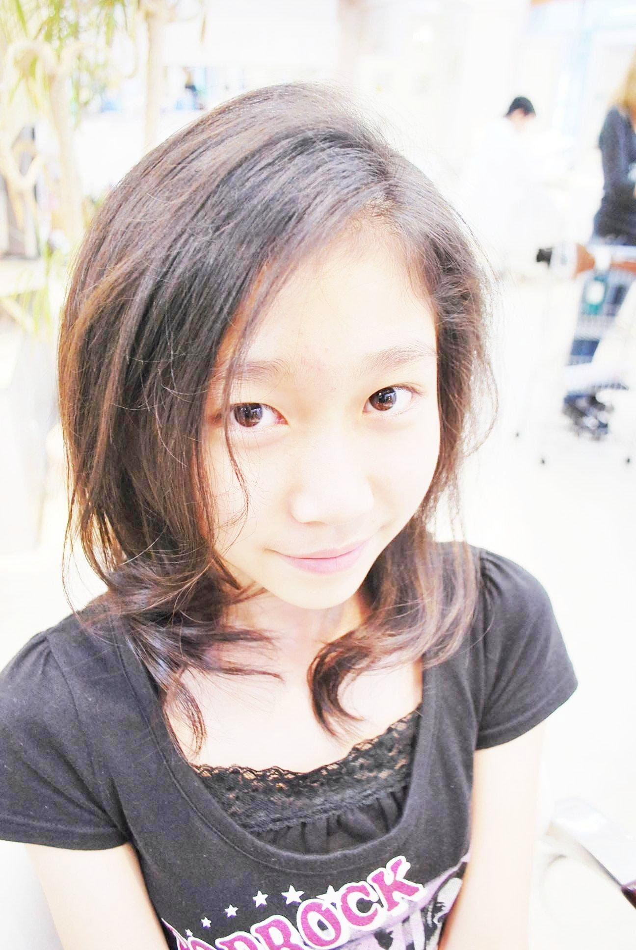 ヘアスタイル キッズ 女の子