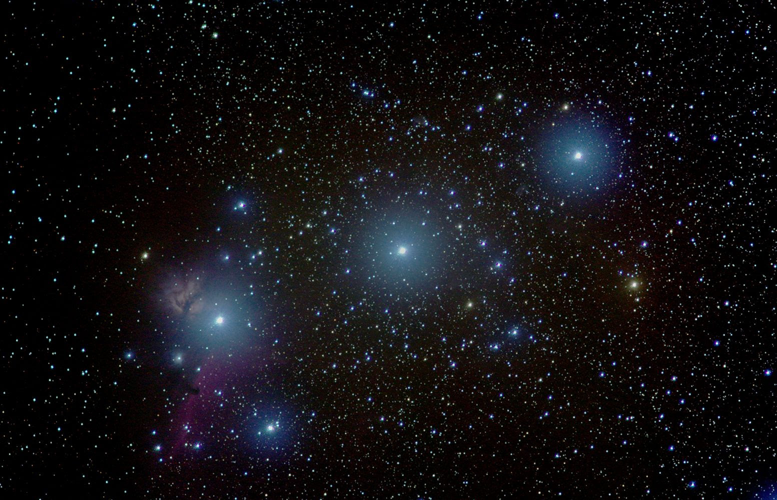 Sunday jul 10, 2011 landmark: Riesensterne Und Nebel Unterwegs Im Orion