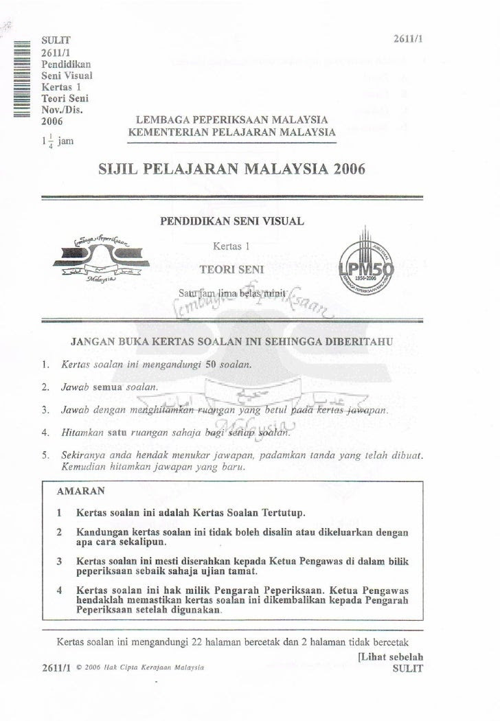 Contoh Soalan Kertas 3 Sejarah - Soalan ay