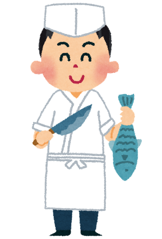 上 魚屋さん イラスト 魚屋さん いらすとや
