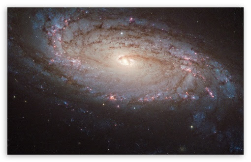 Appearing as a slightly stretched, smaller version of our milky way, the peppered blue and red spiral arms are anchored together by the prominent horizontal Ngc 5806 A Barred Spiral Galaxy Ultra Hd Desktop Background Wallpaper For 4k Uhd Tv Widescreen Ultrawide Desktop Laptop Multi Display Dual Monitor Tablet Smartphone
