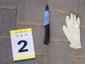 Knife used in terrorist attack in Beit Shemesh.