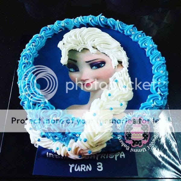 Resepi Kek Frozen Elsa - Surasmi J