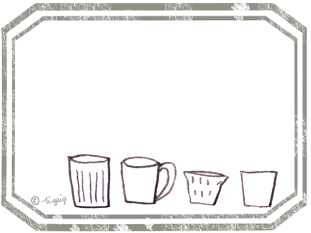 かわいいディズニー画像 トップ100 フレーム カフェ イラスト 無料