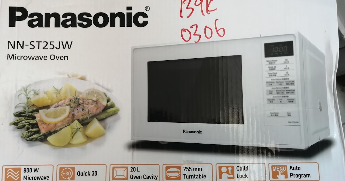 How Do You Program A Panasonic Microwave : Panasonic Nn ...