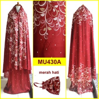 Jual MUKENA CANTIK MOTIF BATIK SEMI JUMBO Online 