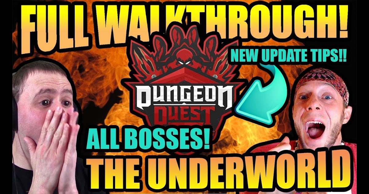 Theguardian The New Underworld Update Dungeon Quest Full Walkthrough All Bosses Roblox Youtube Raddadzen - dungeon quest roblox underworld