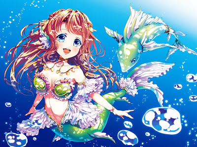 かわいい マーメイド かわいい 人魚 姫 イラスト の最高のコレクション ディズニー帝国