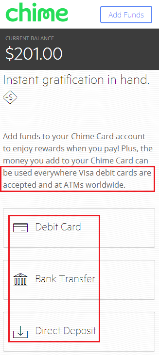Check spelling or type a new query. Chime Card Prepaid Reloadable Debit Card Instant Cash Back Card