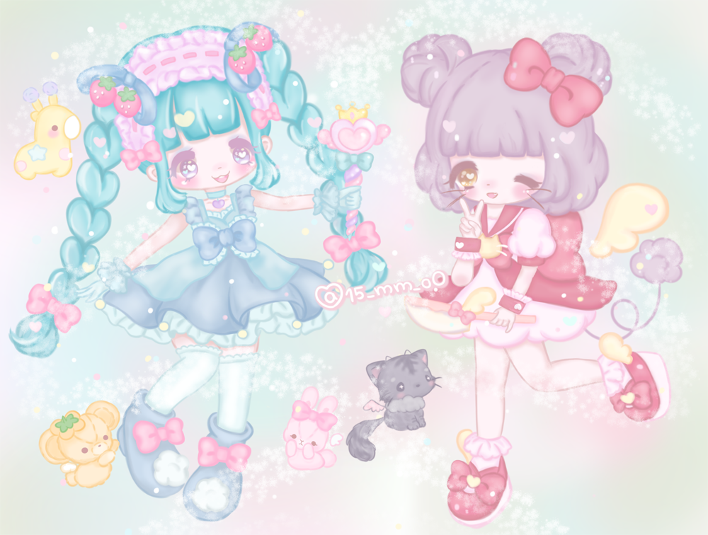 最高のかわいい 2 人 イラスト 無料イラスト集