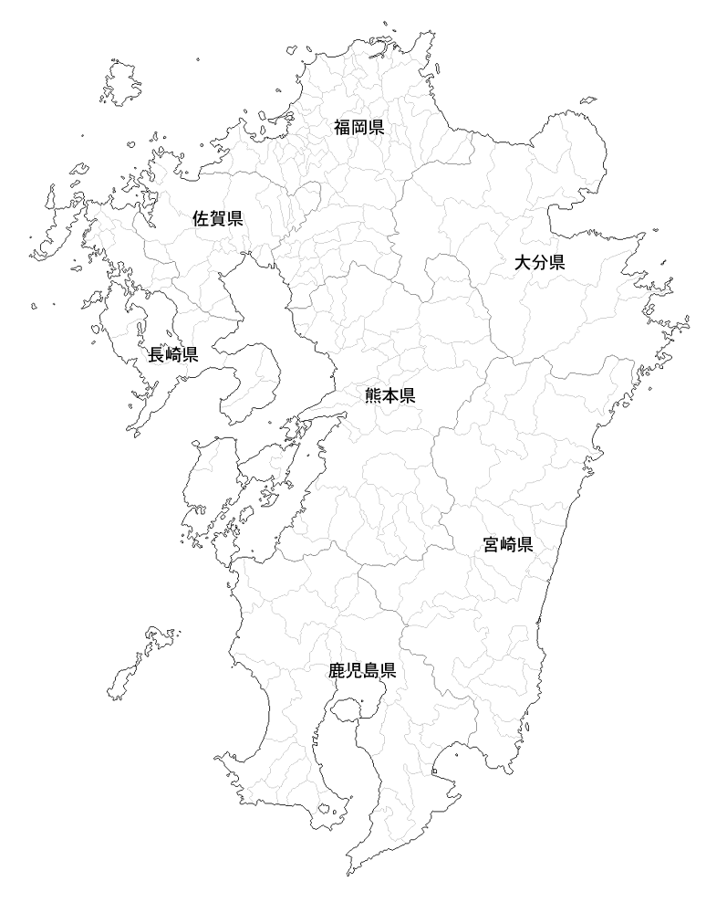 完了しました 九州 地方 地図 九州 地方 地図 Normamartinezjp