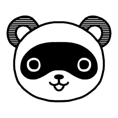 美しい花の画像 トップ100 たぬき 顔 イラスト