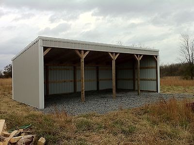 20 X 40 Loafing Shed Plans
