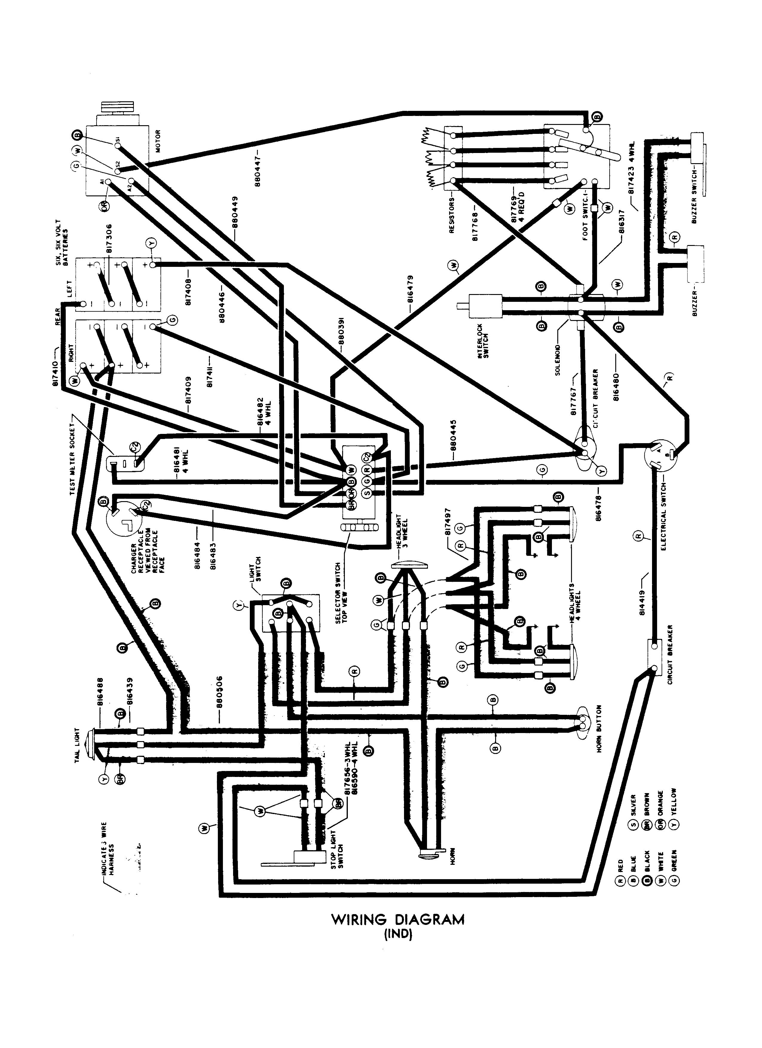 36 Volt Club Car Schematic - Wiring Diagram Networks