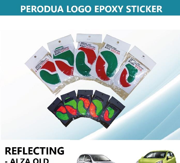 Perodua Logo Sticker - Nice Info c