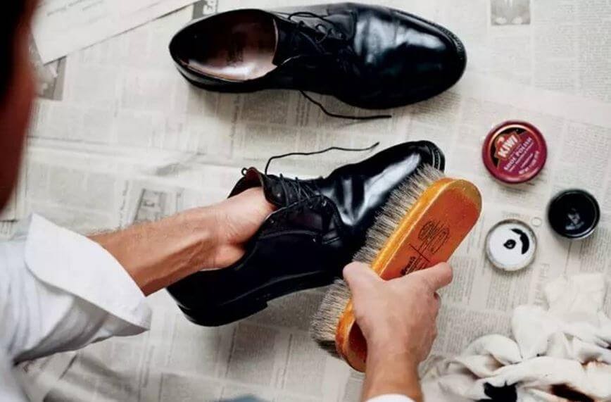 Cara Mewarnai Sepatu  Kulit Yang Pudar GAMBAR MEWARNAI HD