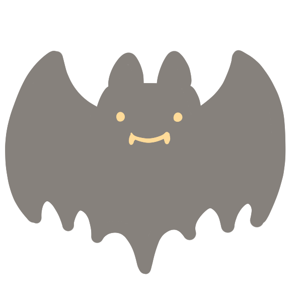 印刷 かわいい コウモリ 羽 イラスト 最高の新しい壁紙aahd