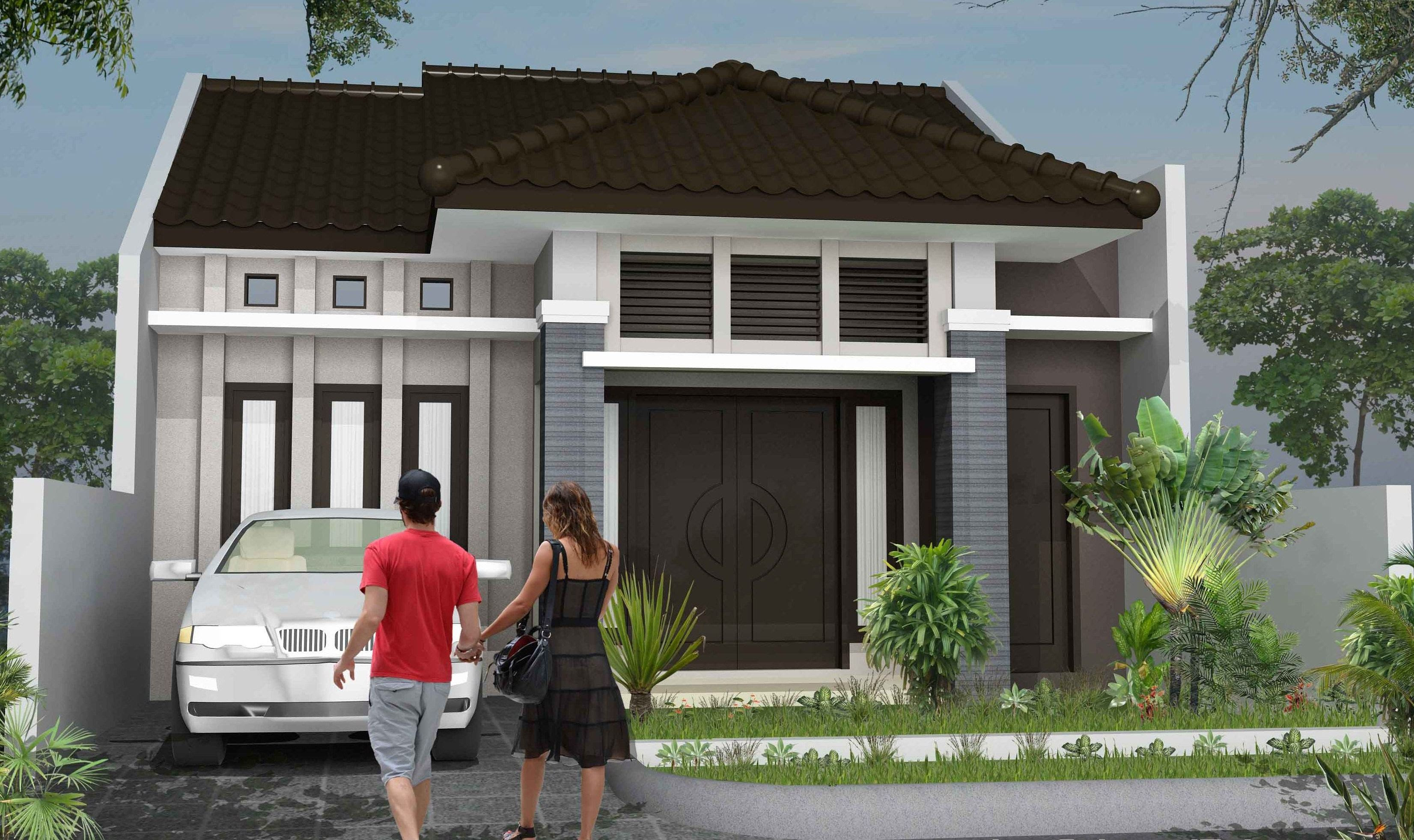 Kumpulan Desain Rumah Bali Minimalis 2 Lantai Kumpulan Desain Rumah